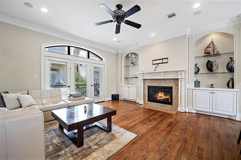 Living Room view of Large windows.