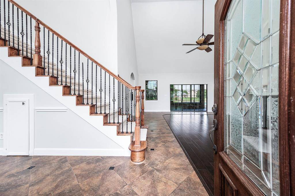 storage under the staircase