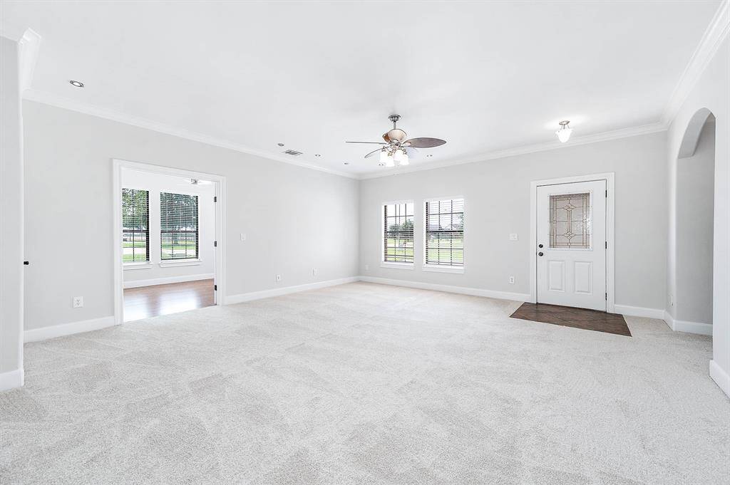 Downstairs oversized game room