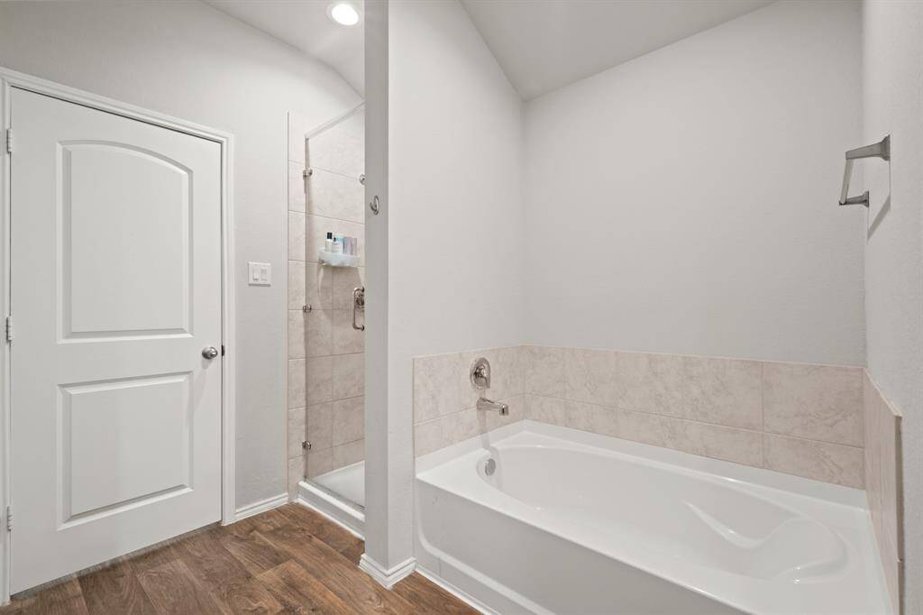 Primary bathroom suite!