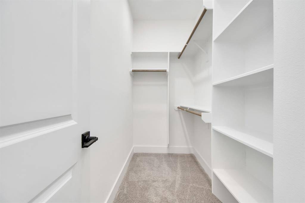His & hers closets