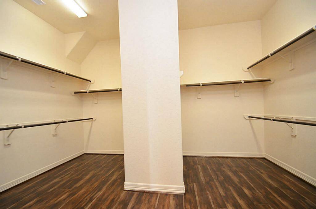 huge walk-in closet