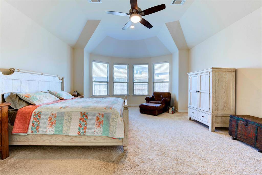 Another view of the Master Bedroom featuring its Bay Windows