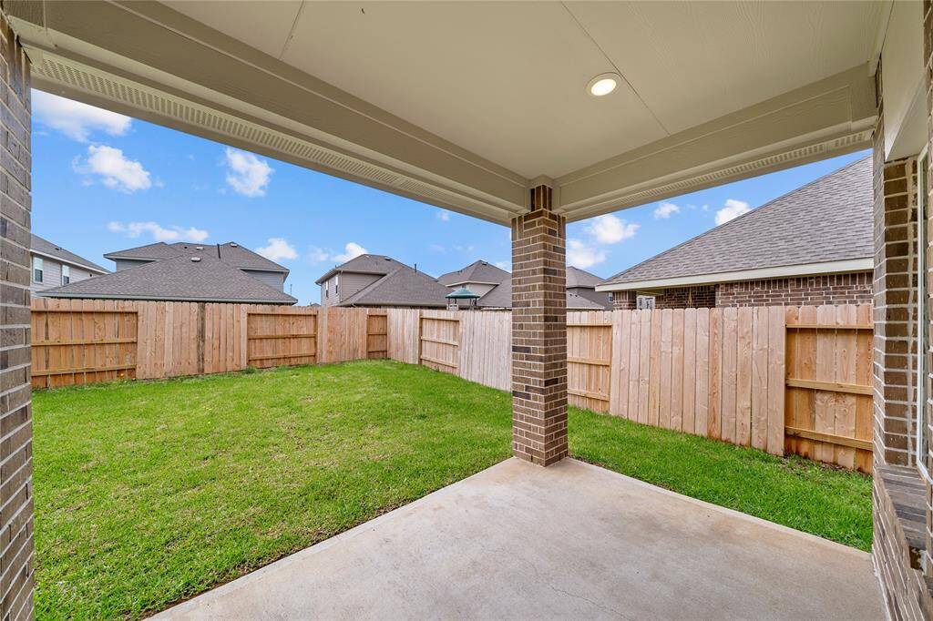 Backyard porch