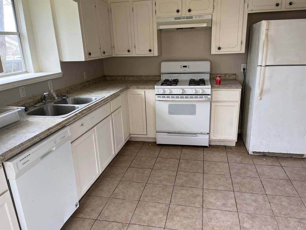 Lots of countertop space for preparation and appliances.