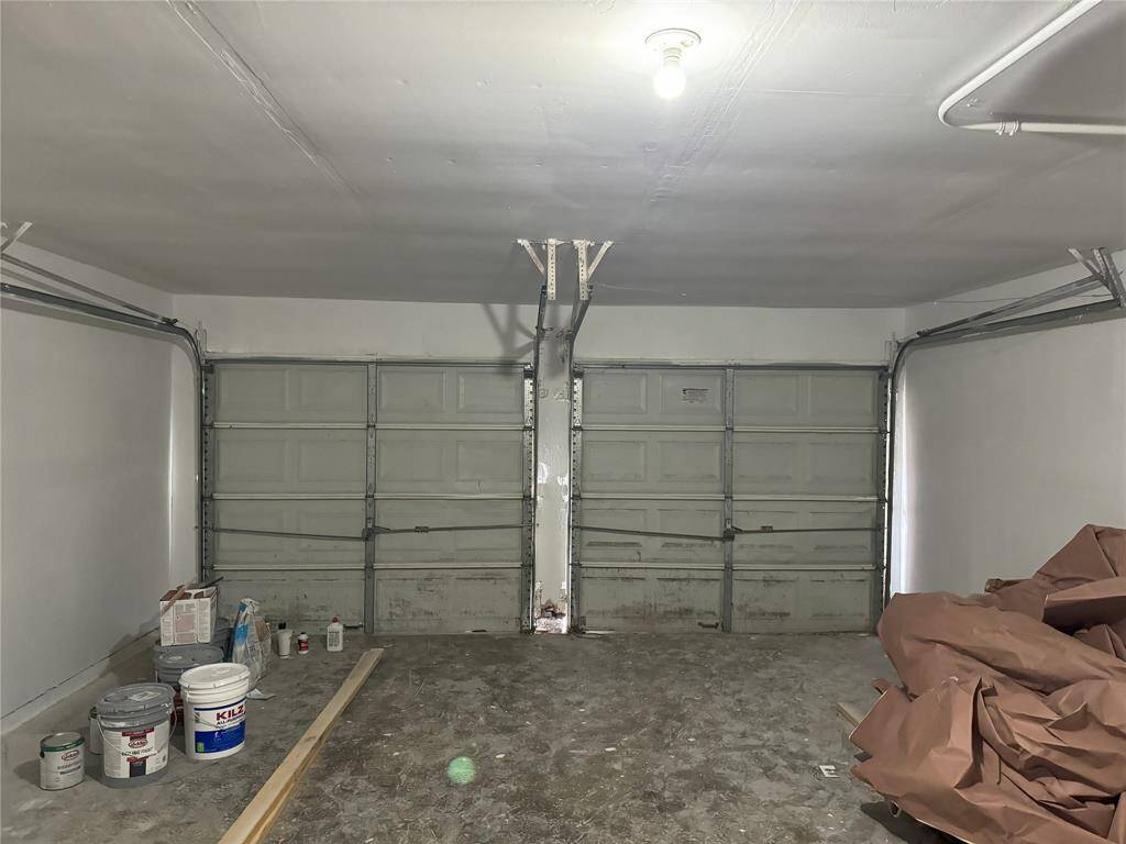 Double garage.