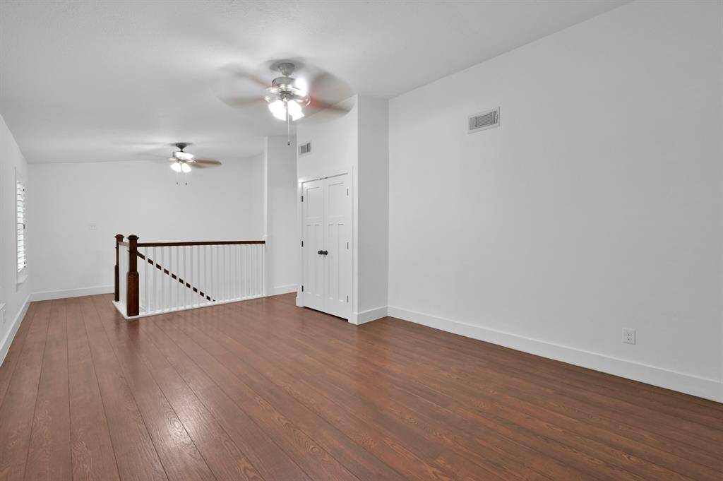 Right up the stairs is the perfect location for a game room, an office, or it can even be used as an entertainment area.