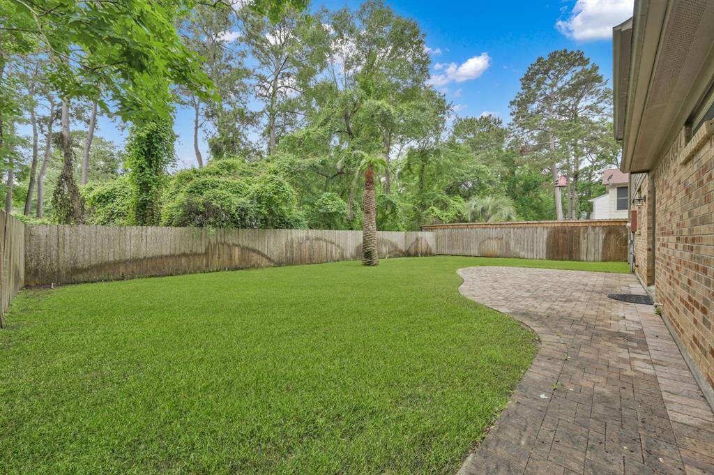 Spacious backyard with no rear neighbors!