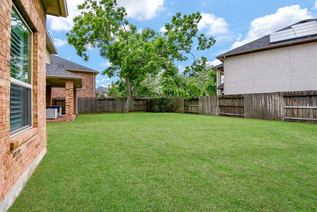 Plenty of space for a pool.