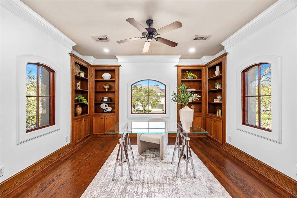 Upstairs office off of master