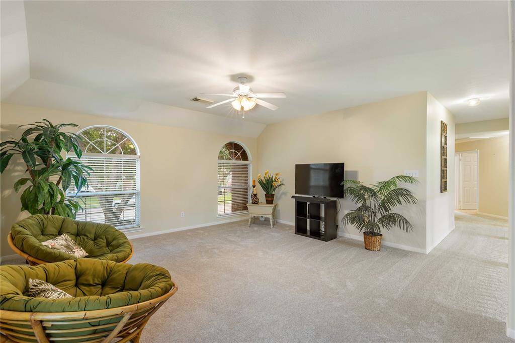 HUGE game room that overlooks livingroom
