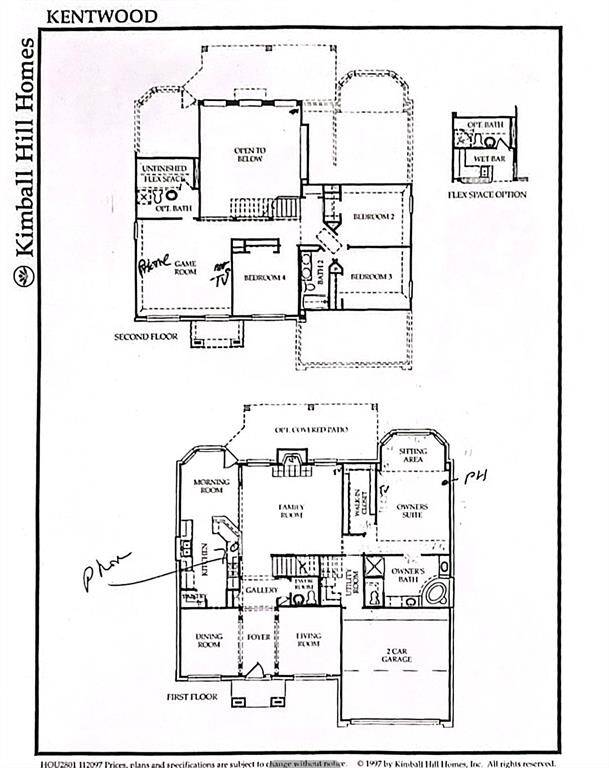 Kentwood FloorplanKimball Hill Homes