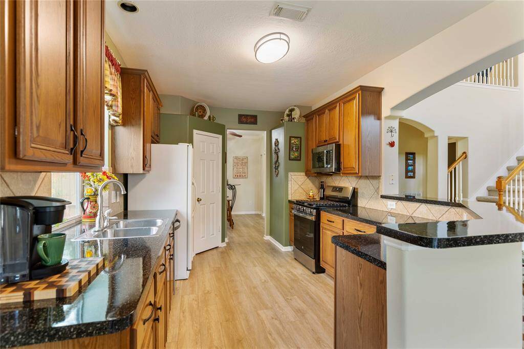 New stainless steel appliances