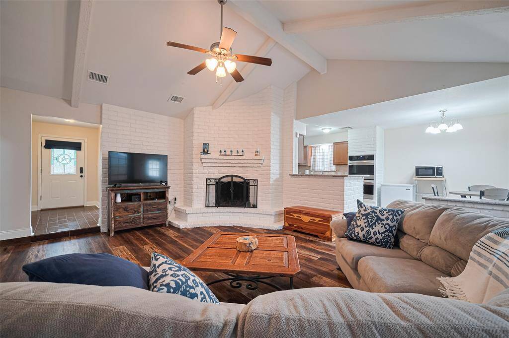 This home features an open concept floor plan designed to bring everyone together, while subtle architectural details and smart design create distinct spaces for dining, relaxing, and entertaining