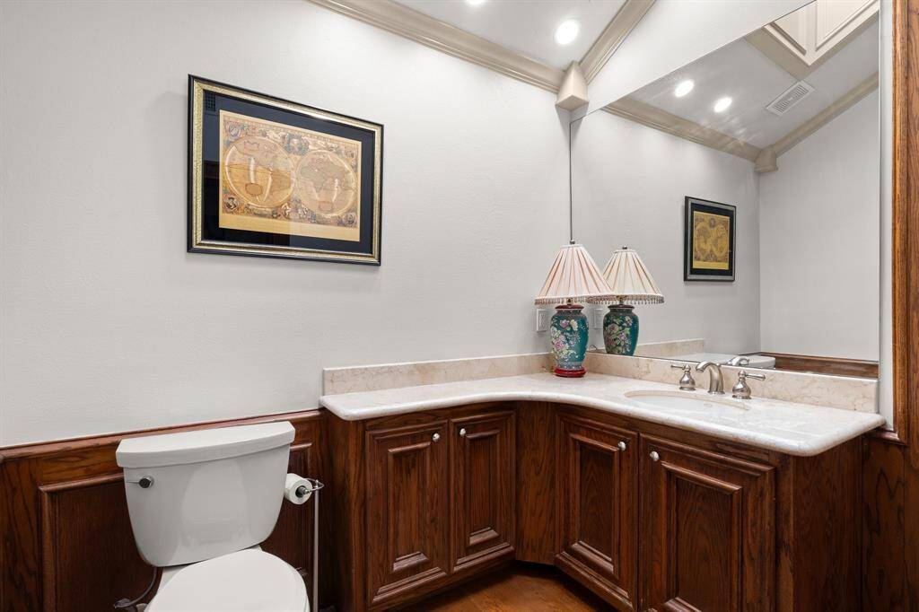 Half Bath Up