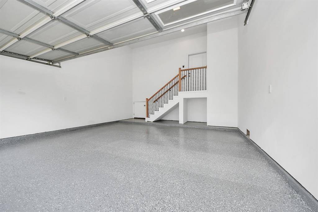 An epoxy garage floor is a popular choice for its durability, and easy maintenance.
