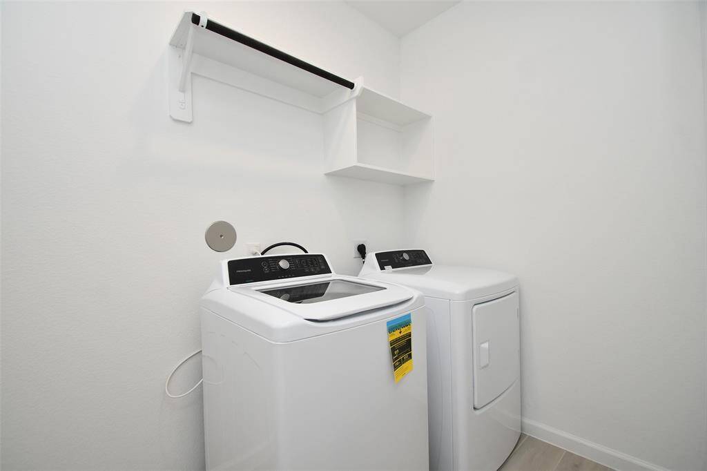 Secondary bedroom, virtually staged