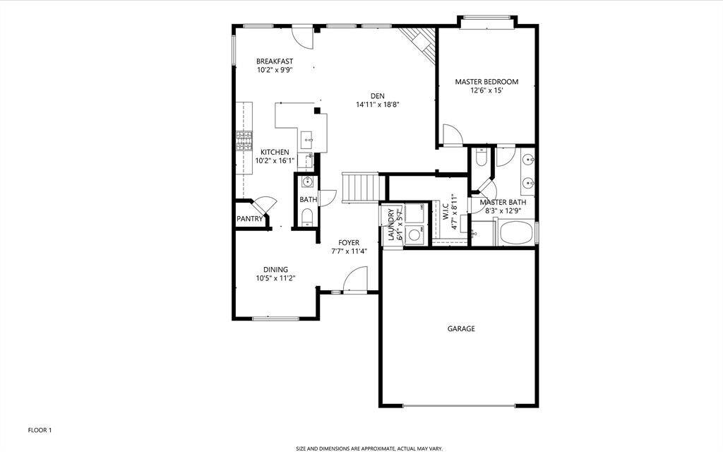 Lower Level Floor Plan