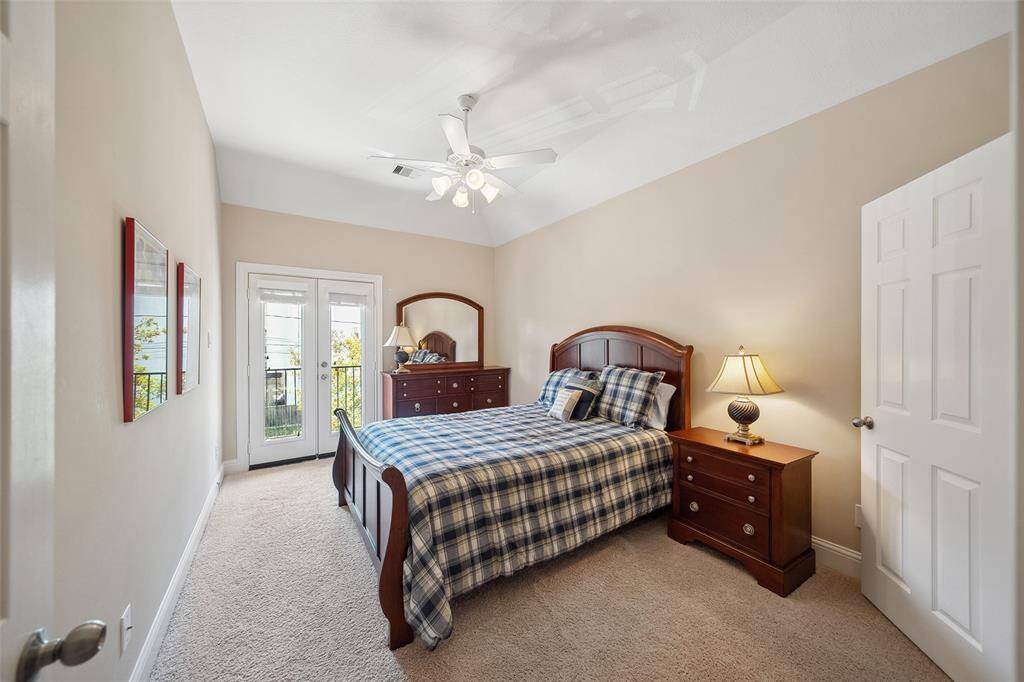 The other bedroom also has plenty of room for a queen size bedroom set and a walk-in closet.