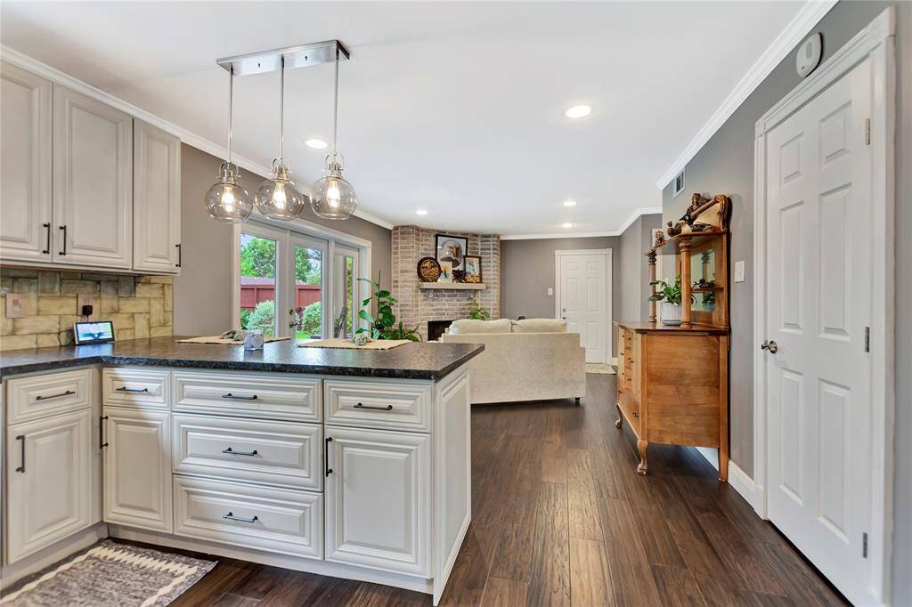 Open Kitchen with Tasteful Updates