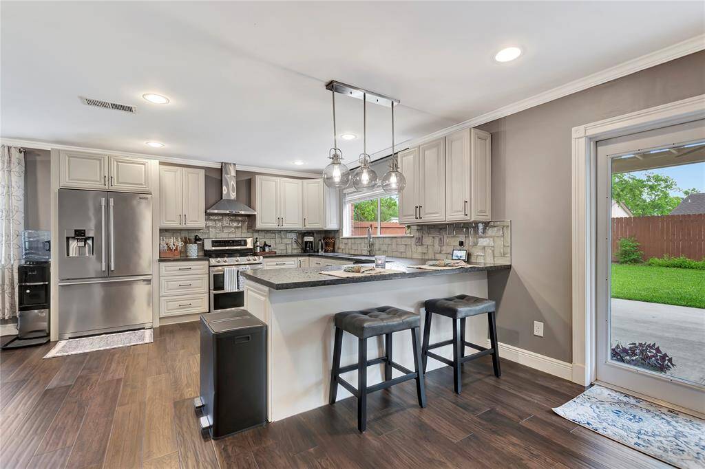 Kitchen is open to Family Room