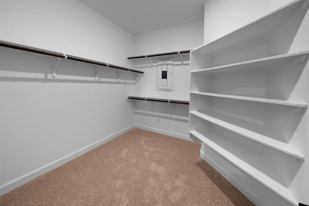 The walk-in closet in the master bedroom is incredible!