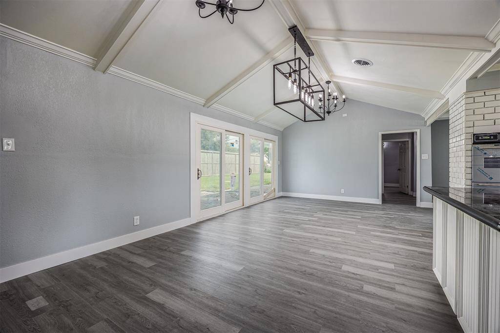 Living room with lots of natural light