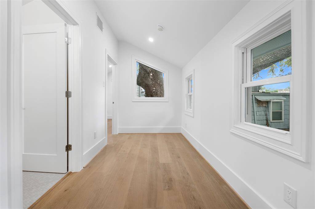 Entryway to second floor private bedroom and bathroom