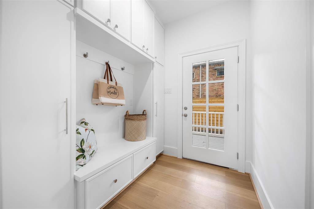 Mud Room at side entry