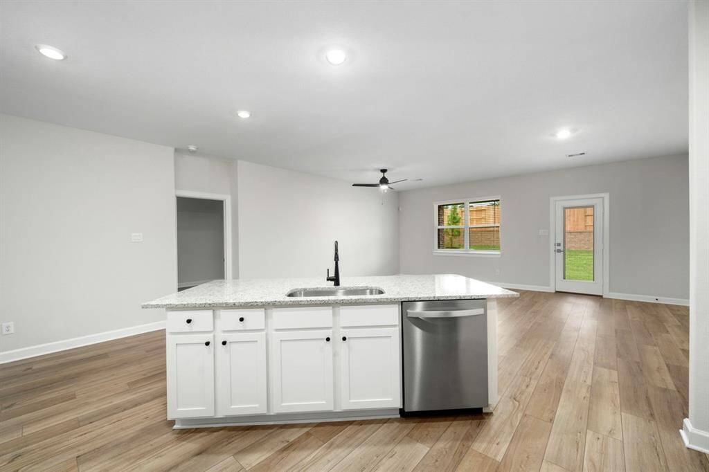 Check out the view from your kitchen island!