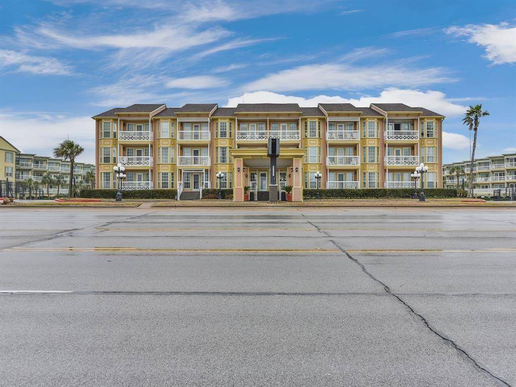 front of building