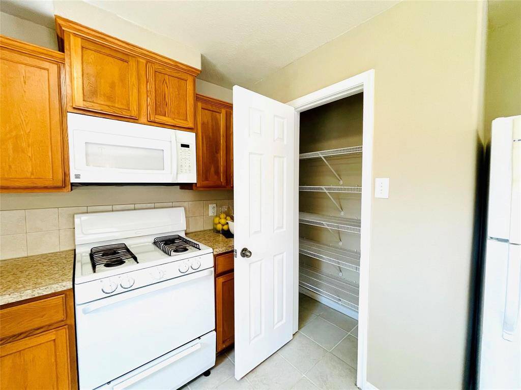 Pantry with shelving