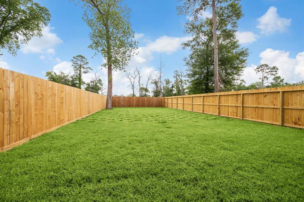 Oversized Backyard (picture is from 2024 prior to occupancy)