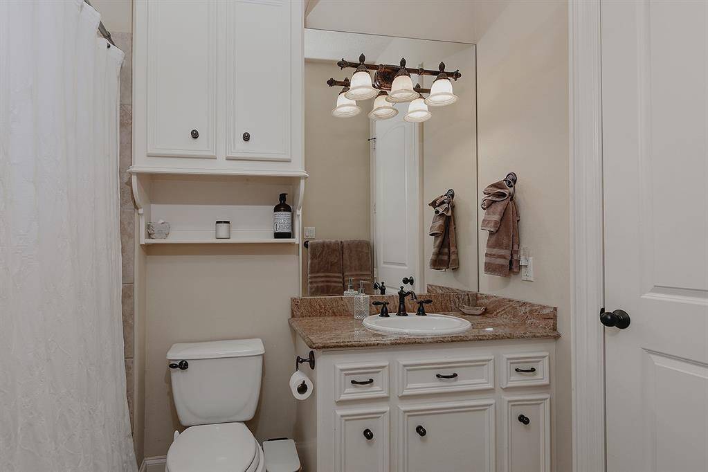 Main floor, guest/secondary suite bathroom