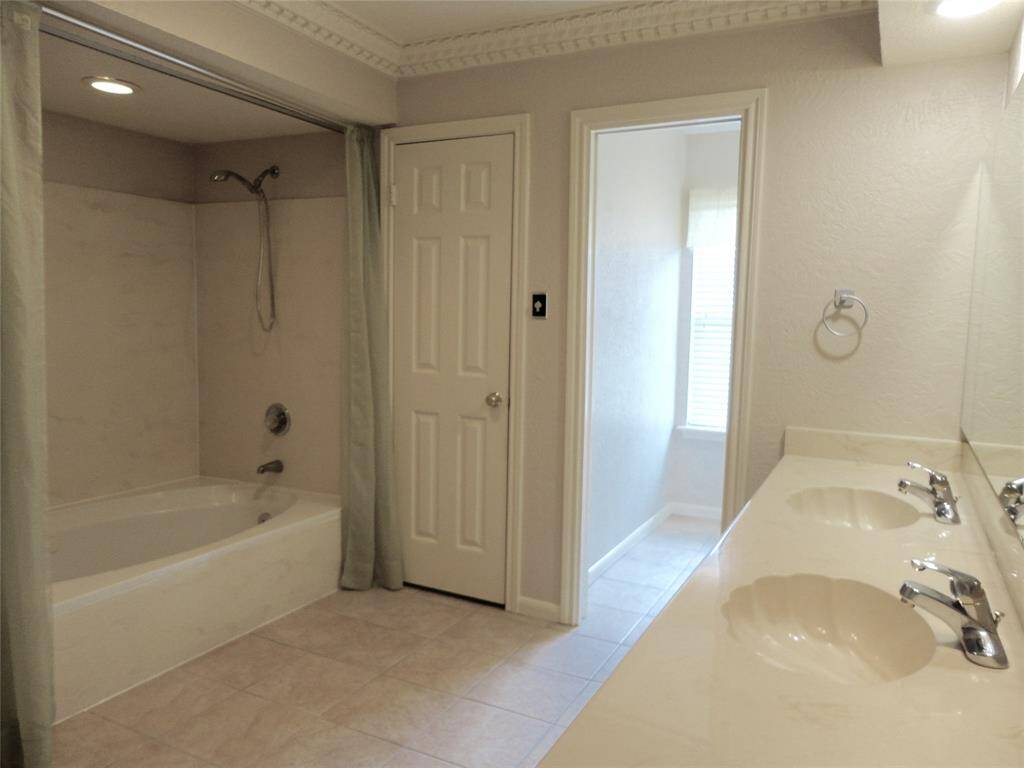 DOUBLE CLOSETS... TILE FLOORS