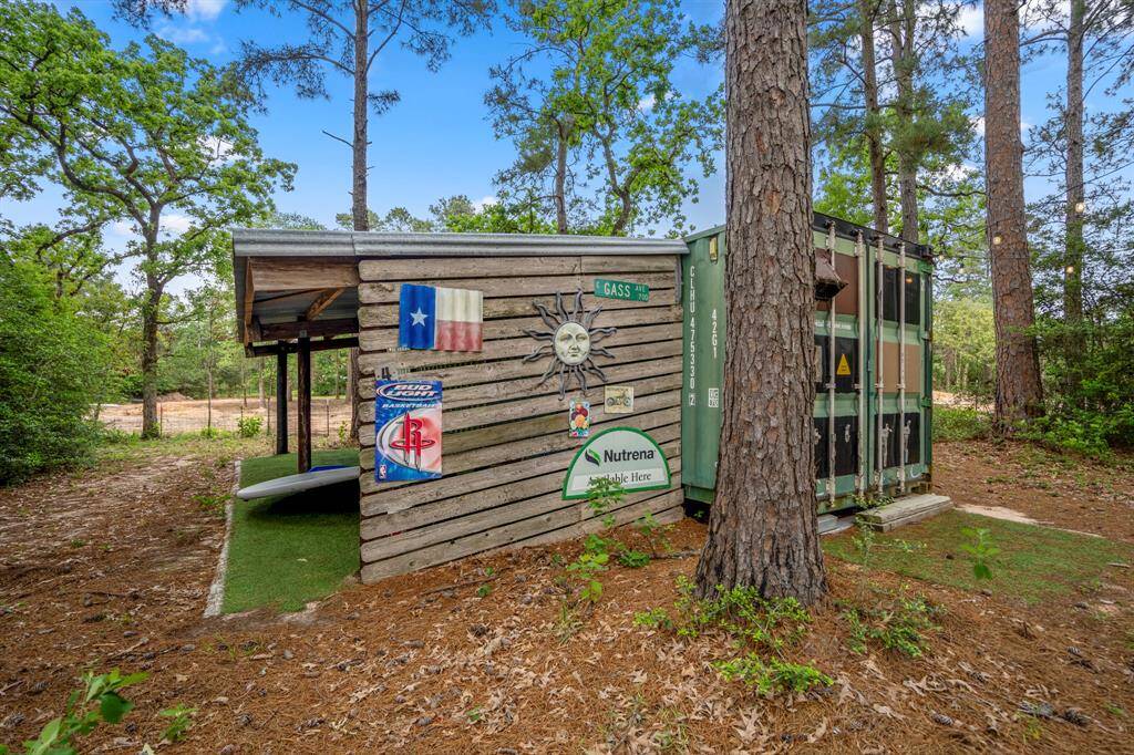 This shipping container is empty and could easily be converted into a she-shed or man-cave!  The possibilittes are endless!