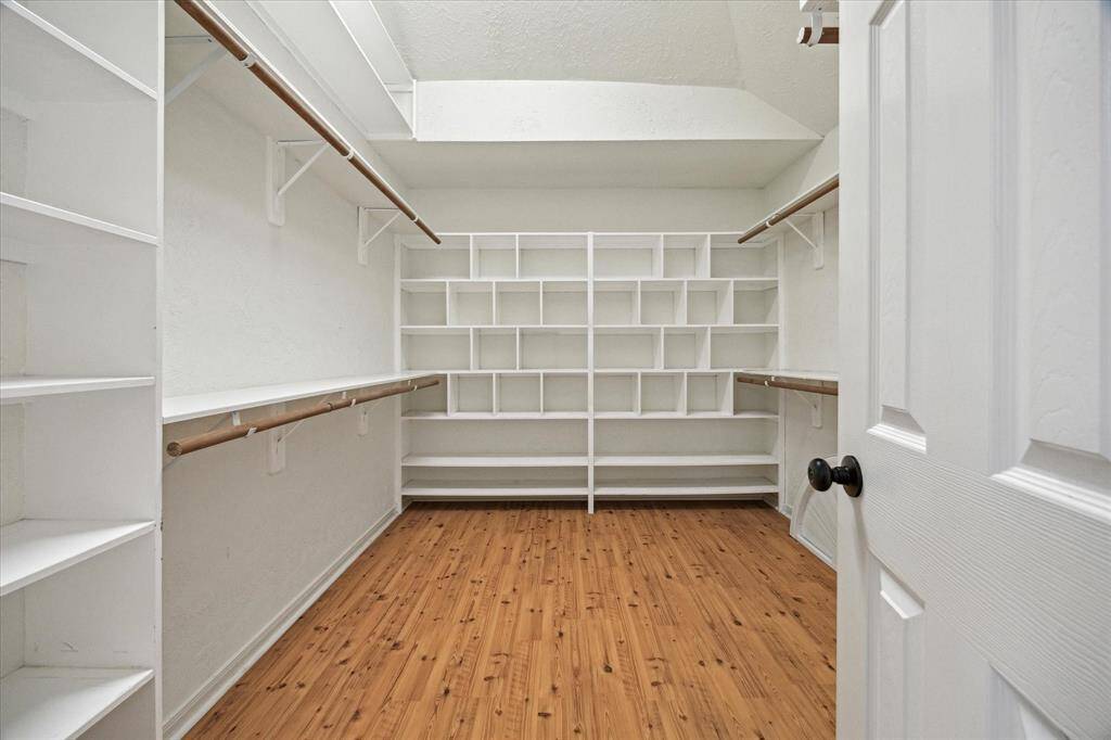 Primary walk-in closet