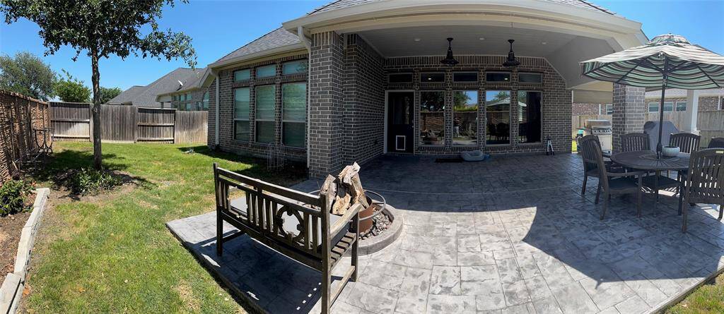 Back Patio and Yard