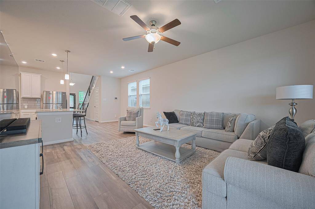 Open Concept Living/ Kitchen