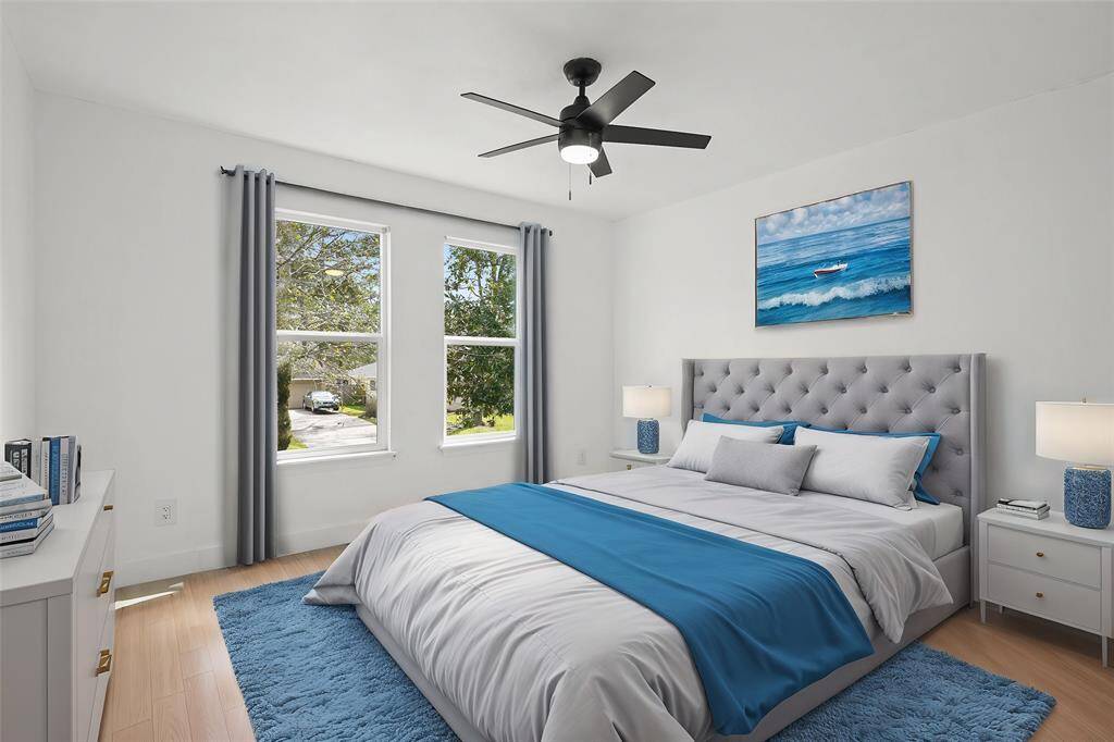 Visually staged bedroom #4