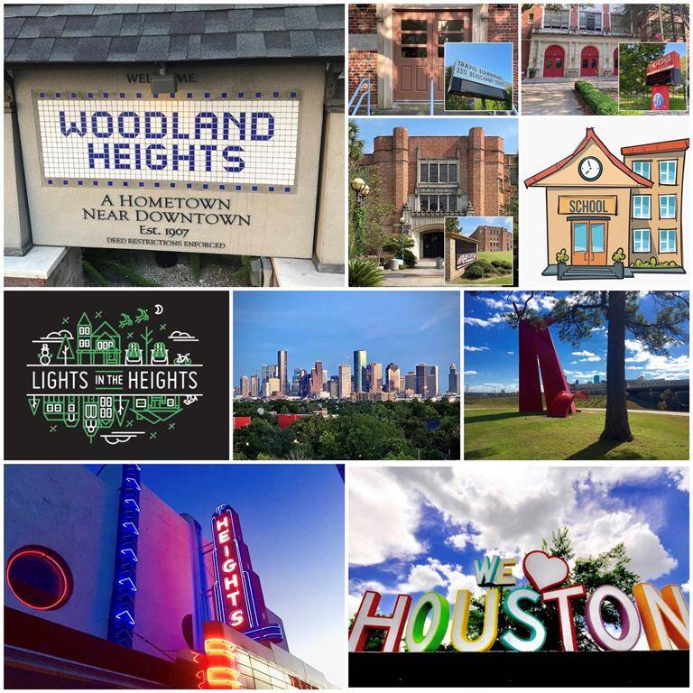 Located in the Woodland Heights...a smalltown feel close to the big city to live, work and play!