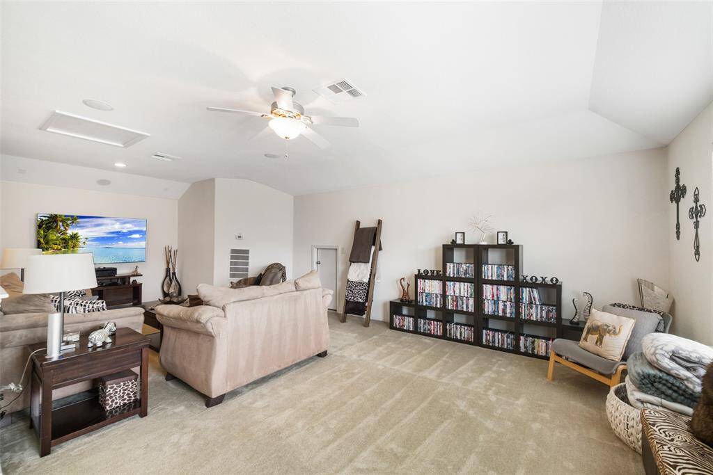 Late night movies or perhaps a room to home school!  So many choices!
