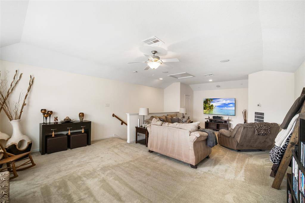 Plenty of space for a pool table and still room for seating!