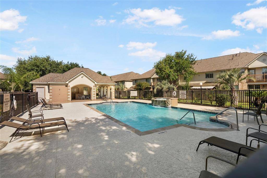 The community pool and clubhouse are a great spot to host gatherings for family and friends.