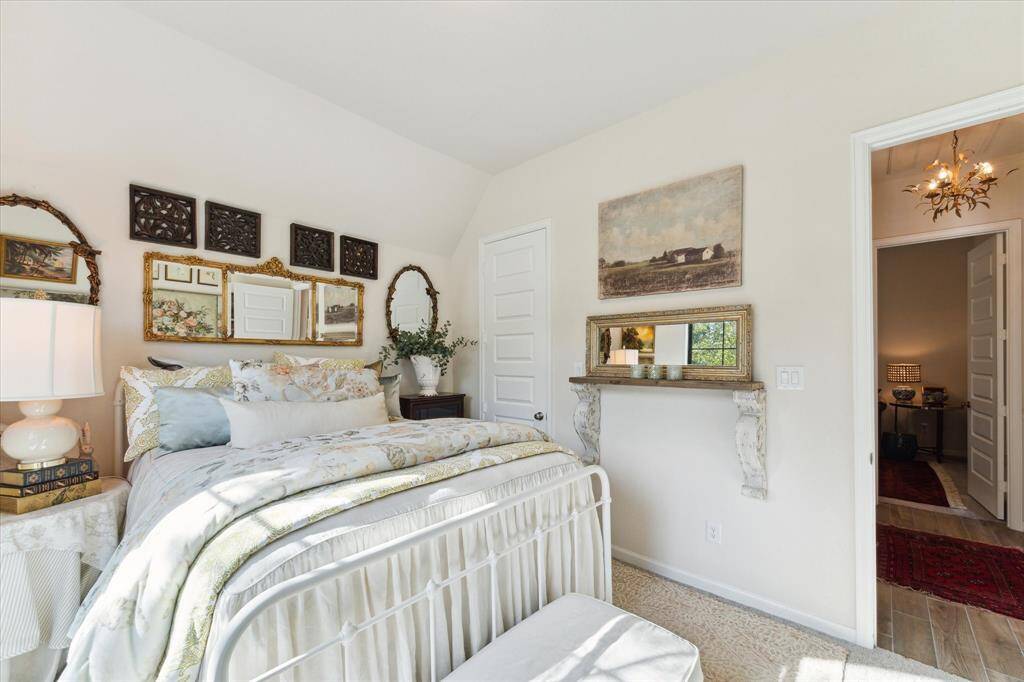 Another view of the first guest bedroom