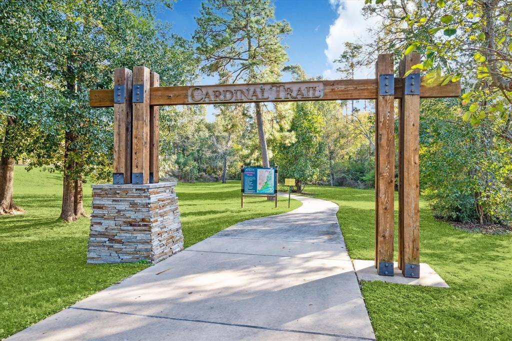 Wander through nature on the hike and bike trails. There are over 200 acres of greenspace in the Northgrove community.