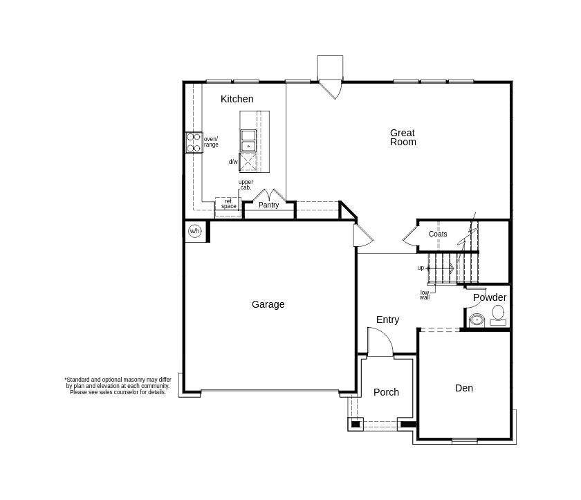 This floor plan features 3 bedrooms, 2 full baths, 1 half bath, and over 2,400 square feet of living space.