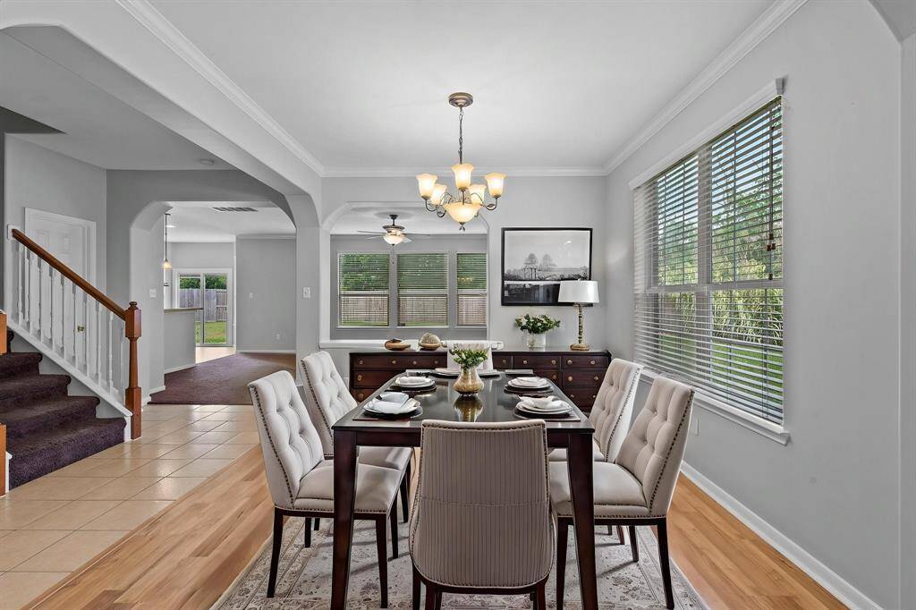 Formal Dining Virtually Staged