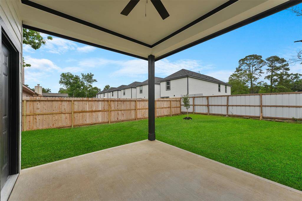 Covered Back Patio
