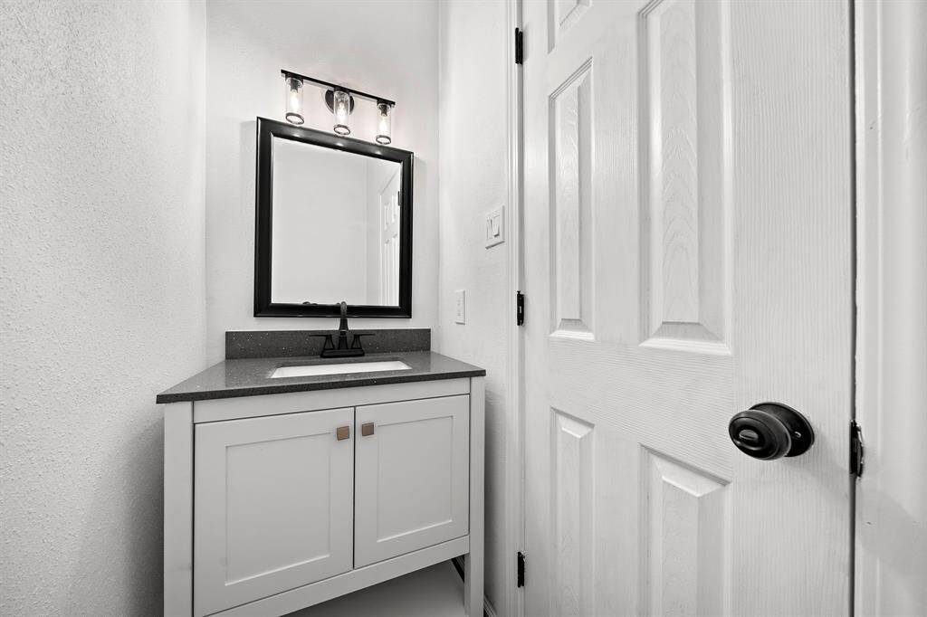 Half bathroom.